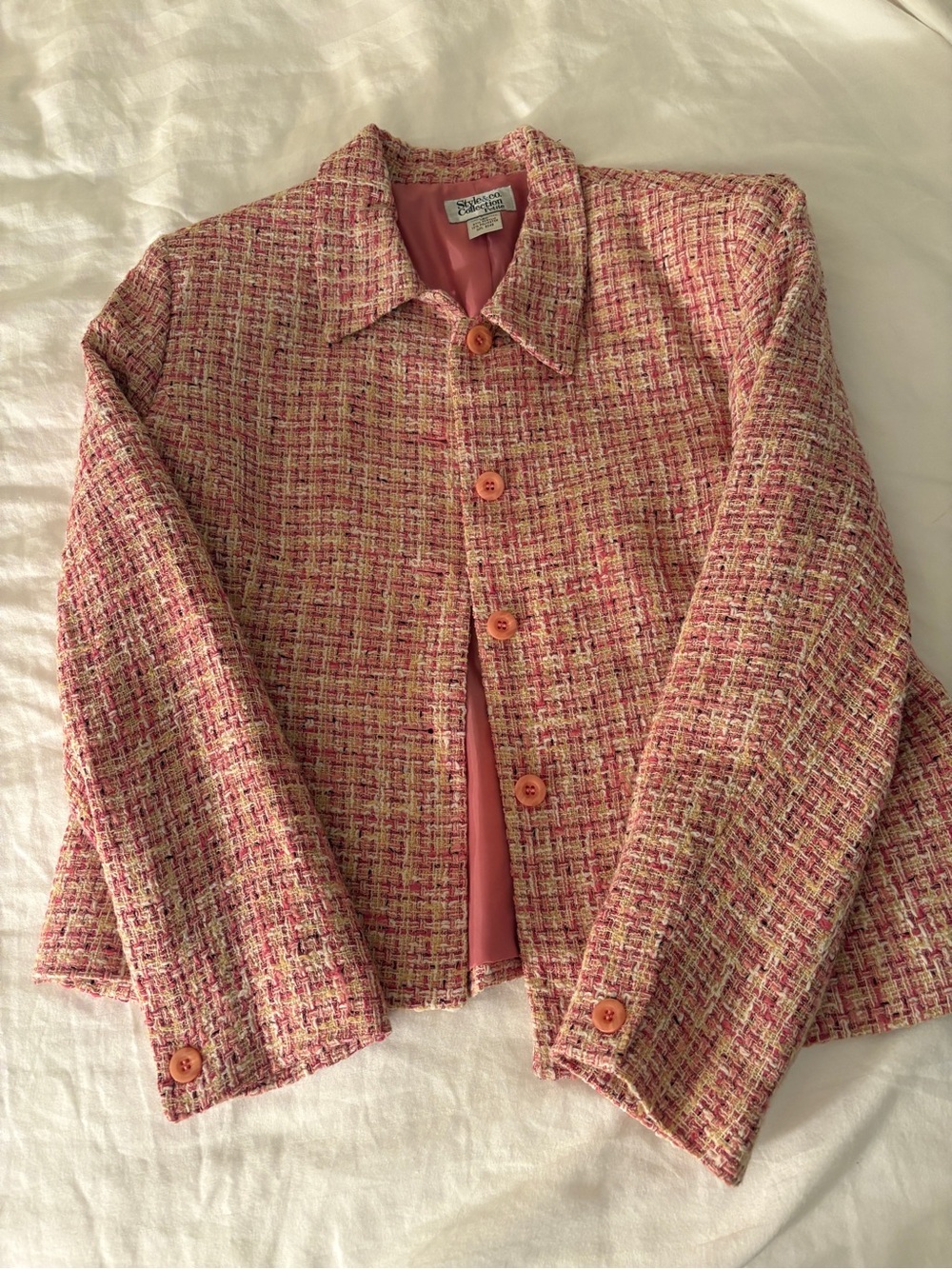 Vintage Pink Twead Jacket
